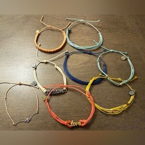 Pura Vida Multicolor String Bracelet Collection
